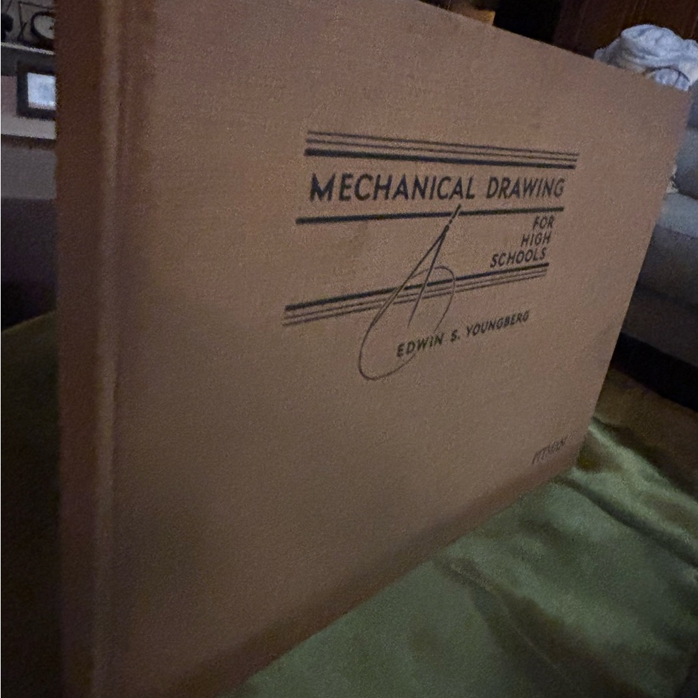 Mechanical Drawing for High Schools Book textbook by Edwin S. Youngberg